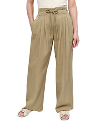 Dkny Rope Tie Front Wide Leg Pant