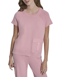 Dkny Crew Neck Pocket Top