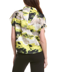 Dkny High Cowl Neck Top