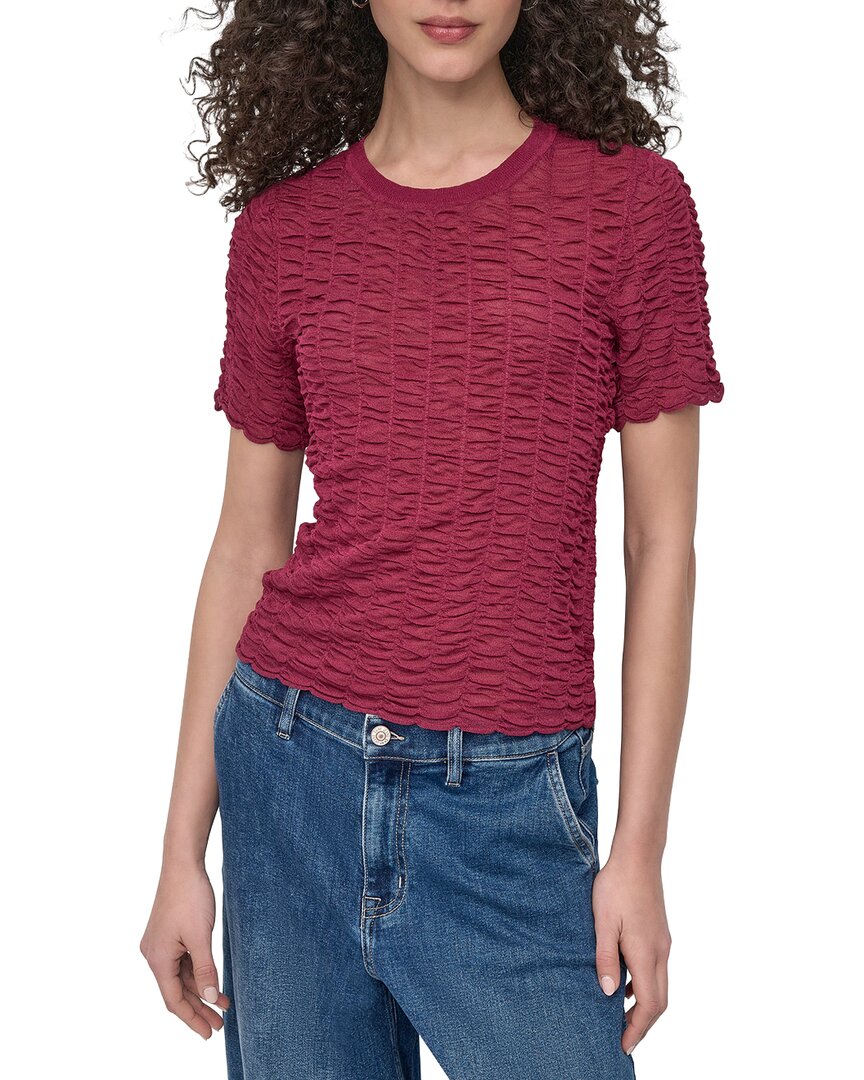 Dkny Superfine Texture Top