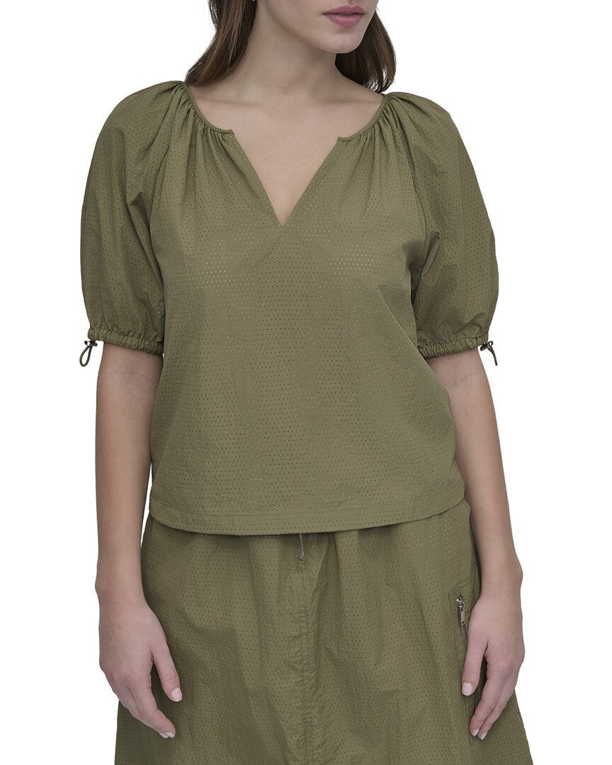 Dkny Bungee Sleeve Top