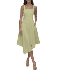 Dkny Linen-Blend Dress