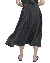 Dkny Tech Poplin Zip Front Skirt