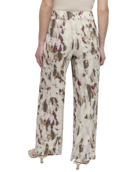Dkny Printed Linen-Blend Pant