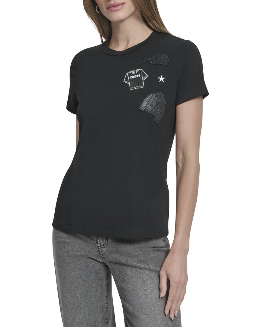Dkny Pins And Patches Top