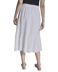 Dkny Pull On Linen Skirt