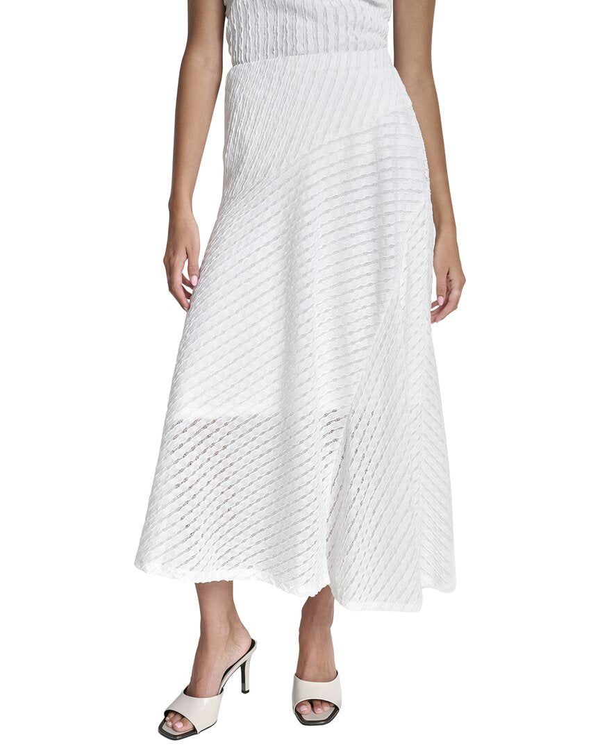 Dkny Open Textured Knit Skirt