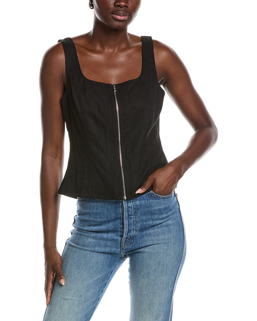 Dkny Zigzag Stretch Top