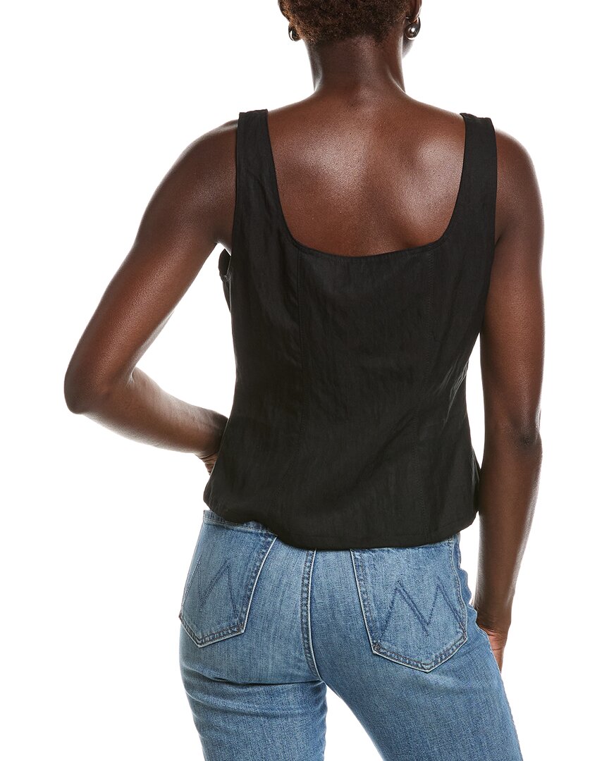 Dkny Zigzag Stretch Top