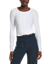 Beyond Yoga Featherweight Center Stage Cropped Shirt