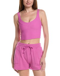 Beyond Yoga Impulse Ribbed Cropped Tank