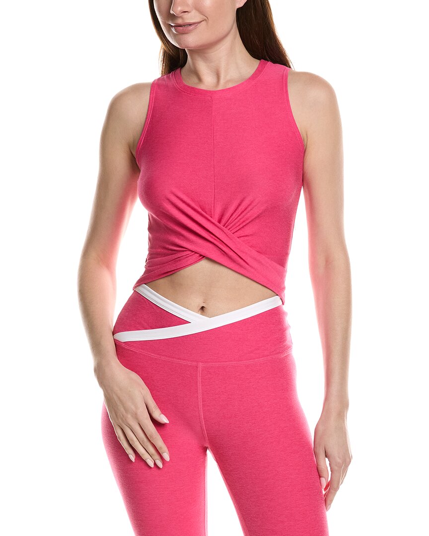 Beyond Yoga Featherweight Center Stage Cropped Tank