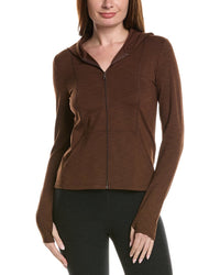 Beyond Yoga Heather Rib Morning Jog Hoodie