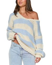 Bella Desert Off-The-Shoulder Sweater