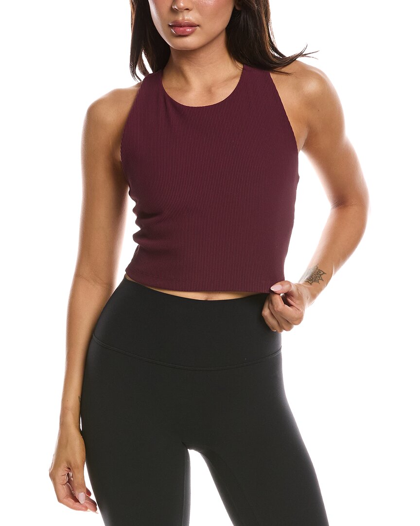 Beyond Yoga Refocus Ribbed Cropped Tank