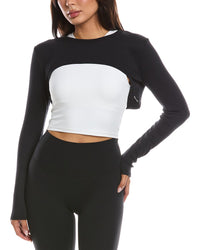Beyond Yoga Formation Shrug Top