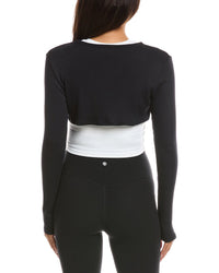 Beyond Yoga Formation Shrug Top