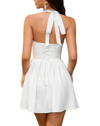 Amanda Royal Mini Dress