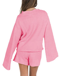 Bella Desert 2Pc Sweater & Short Set