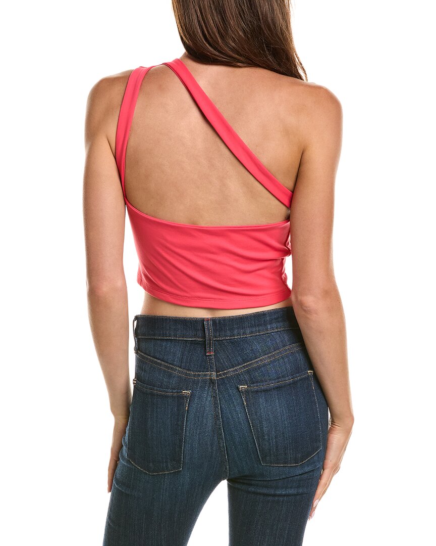 susana monaco Susana Monaco One-Shoulder Strap Back Top