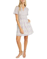 Caballero Collection Ada Silk-Blend Dress