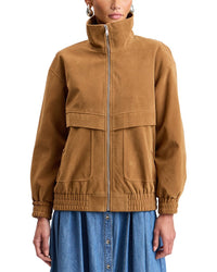 Avec Les Filles Oversized Bomber Jacket