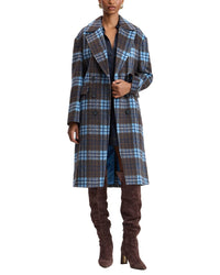 Avec Les Filles Wool-Blend Coat