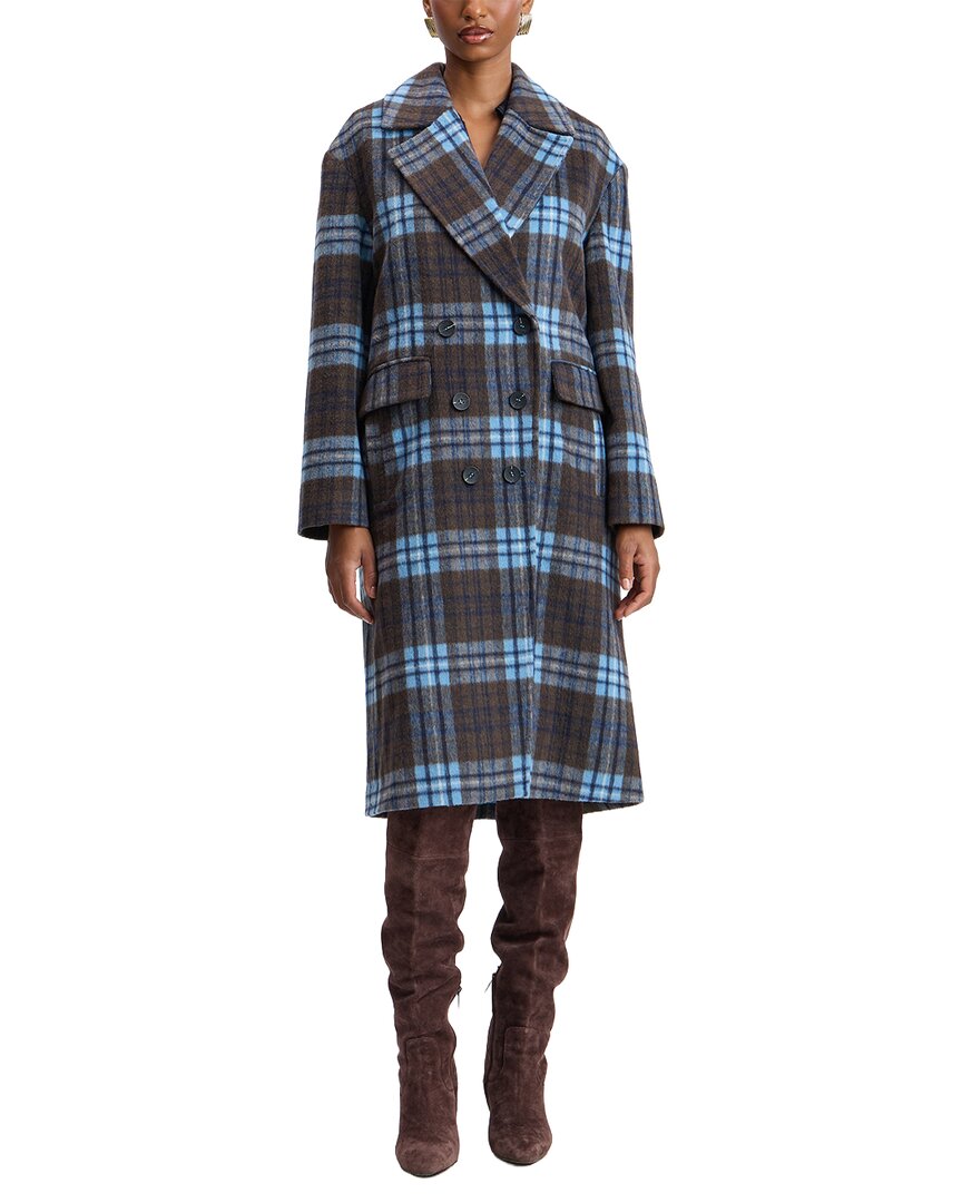 Avec Les Filles Wool-Blend Coat