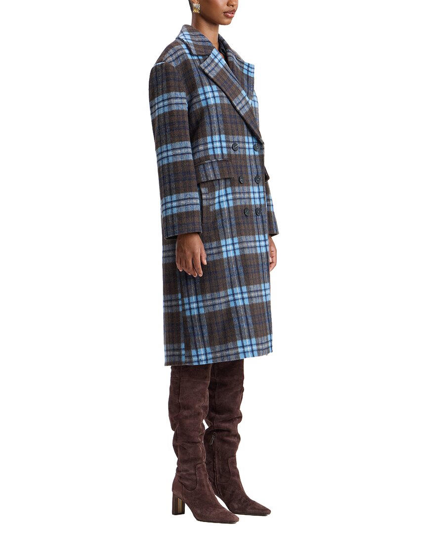 Avec Les Filles Wool-Blend Coat