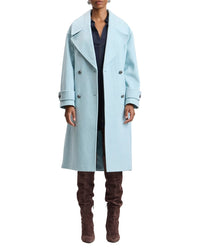 Avec Les Filles Oversized Crombie Coat