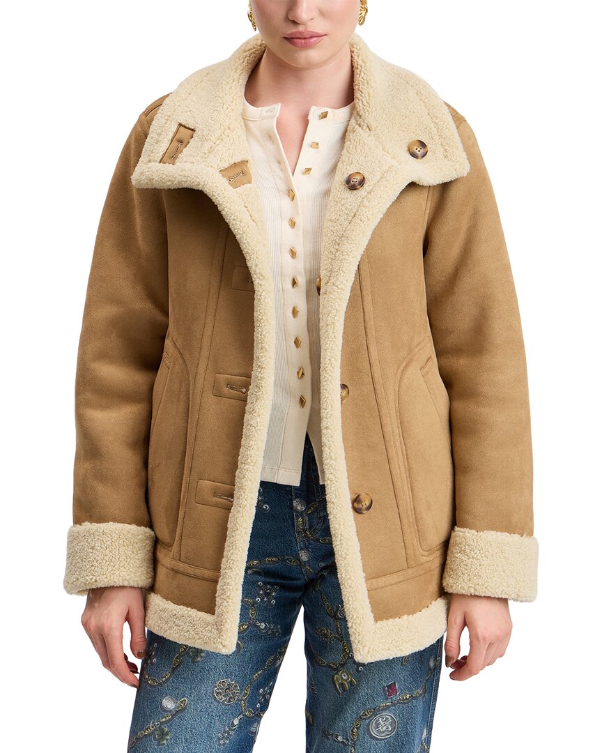 Avec Les Filles Reversible Aviator Jacket