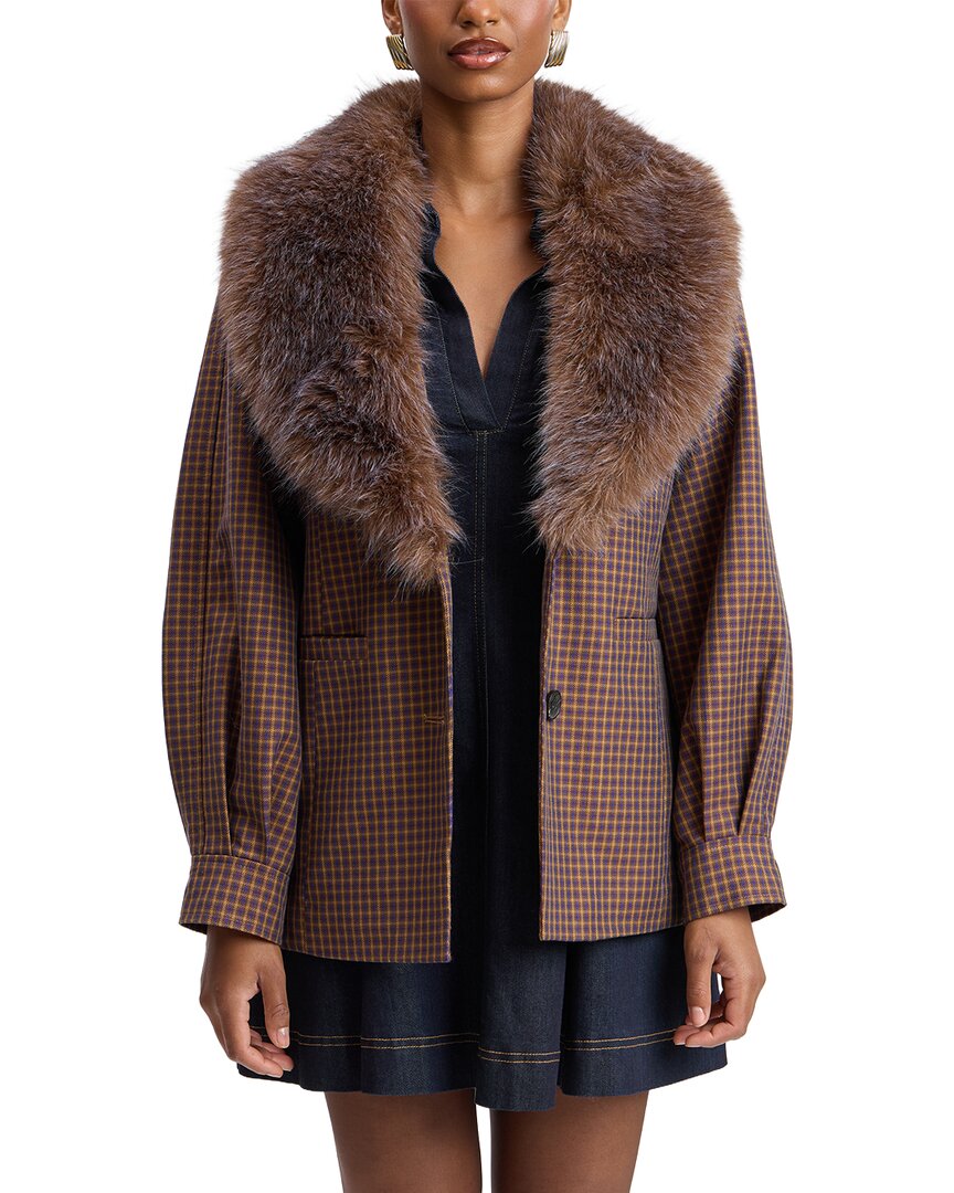 Avec Les Filles Reversible Double-Faced Jacket