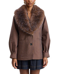 Avec Les Filles Reversible Double-Faced Jacket