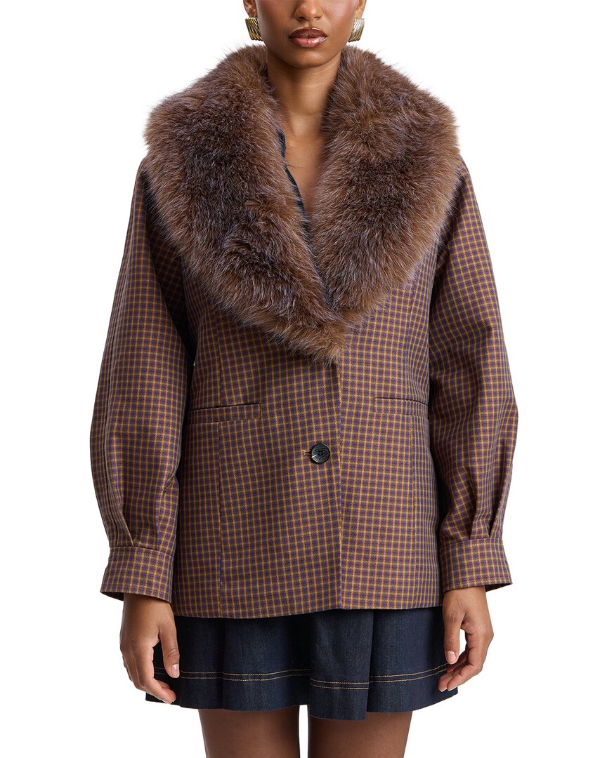 Avec Les Filles Reversible Double-Faced Jacket