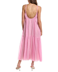 Red Valentino Poplin Midi Dress
