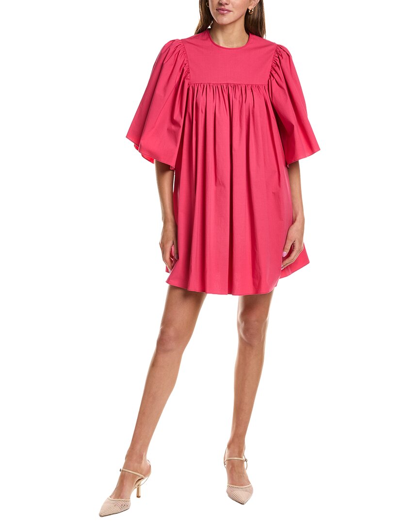 Red Valentino Gathered Mini Dress