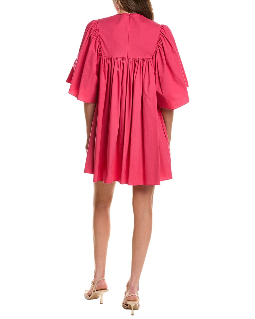 Red Valentino Gathered Mini Dress