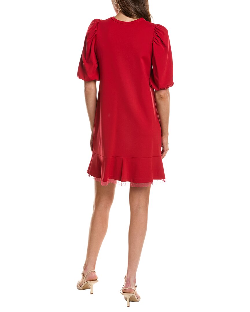 red valentino cocktail dresses Red Valentino Puff Sleeve Shift Dress – Bluefly