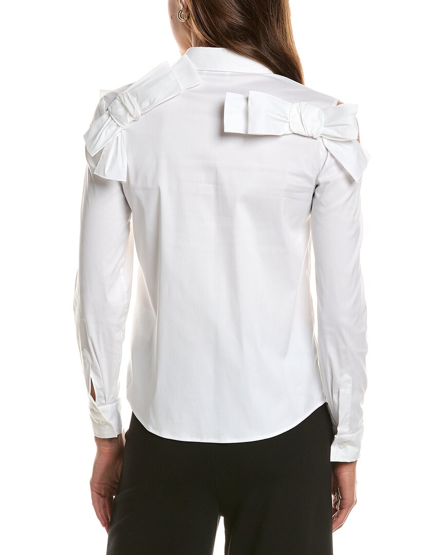 Red Valentino Bow Blouse