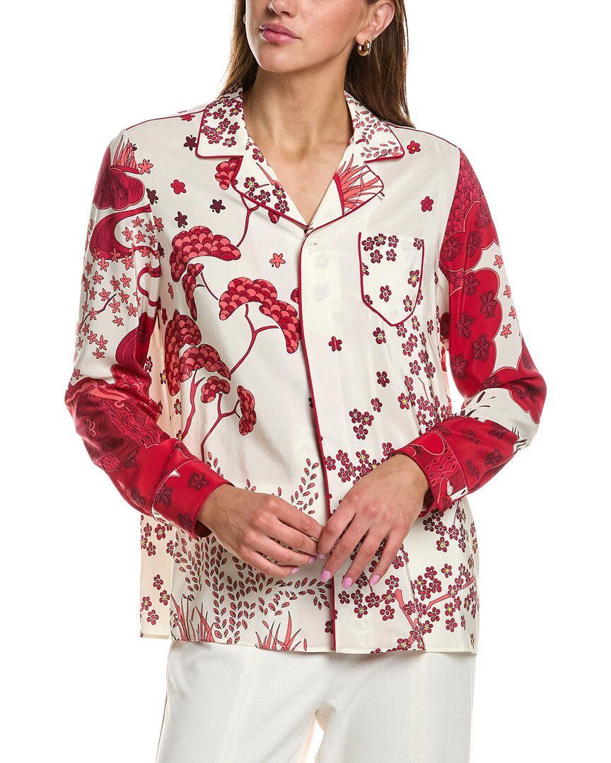 Red Valentino Silk Shirt