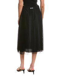 Red Valentino Pleated Tulle Skirt
