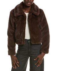 Noize Marine Vegan Fur Coat