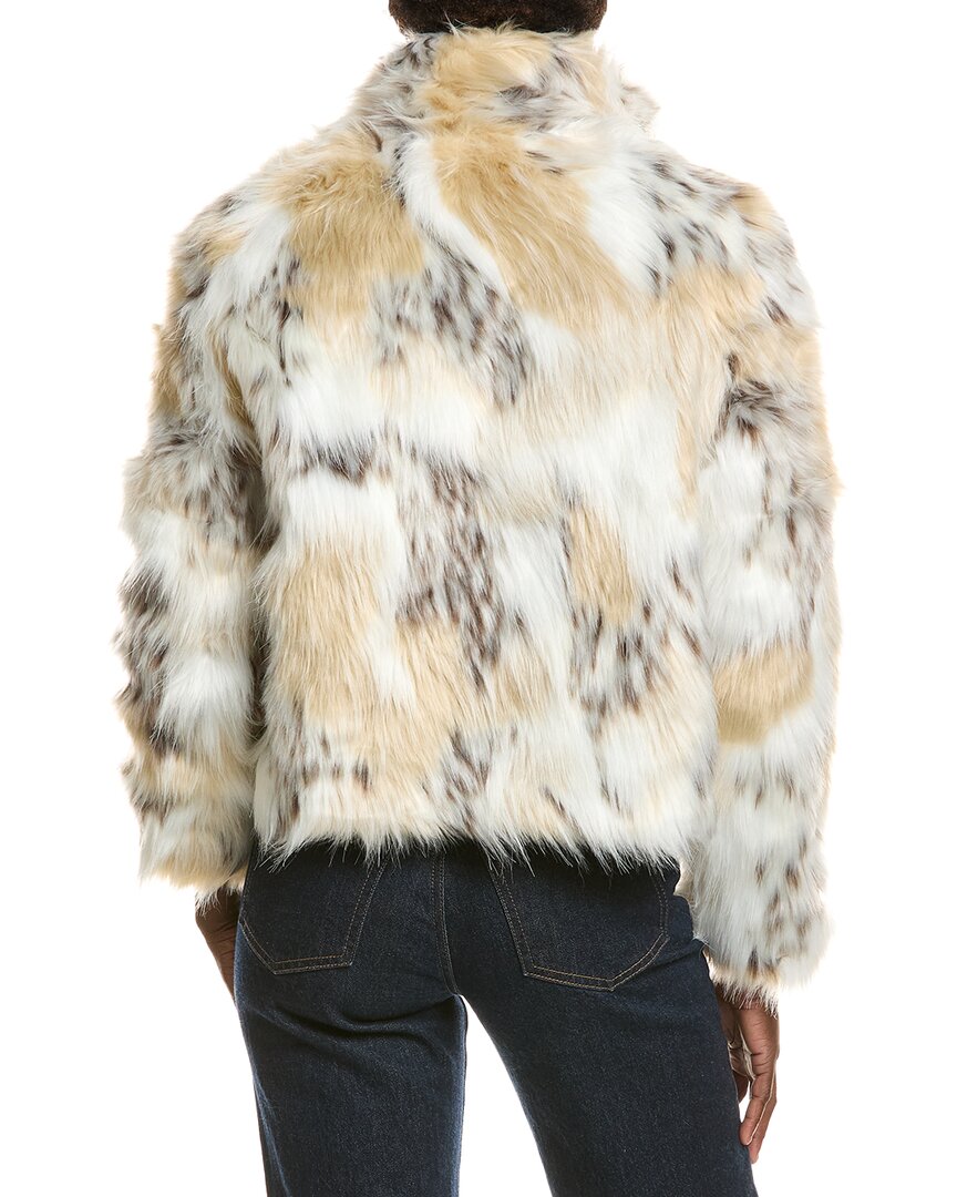Noize Katryn Short Vegan Fur Coat