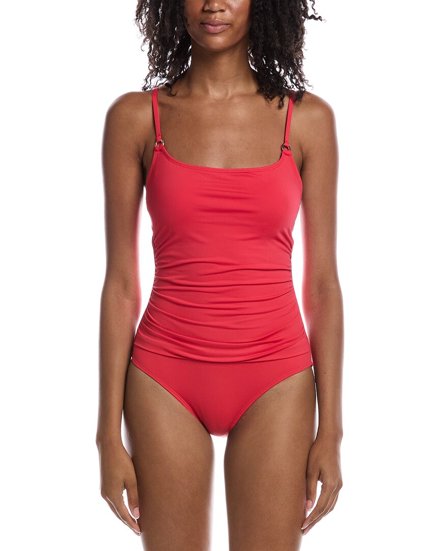 Anne Cole Anne Cole Shirred Mallot One-Piece