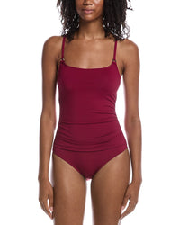 Anne Cole Anne Cole Shirred Mallot One-Piece