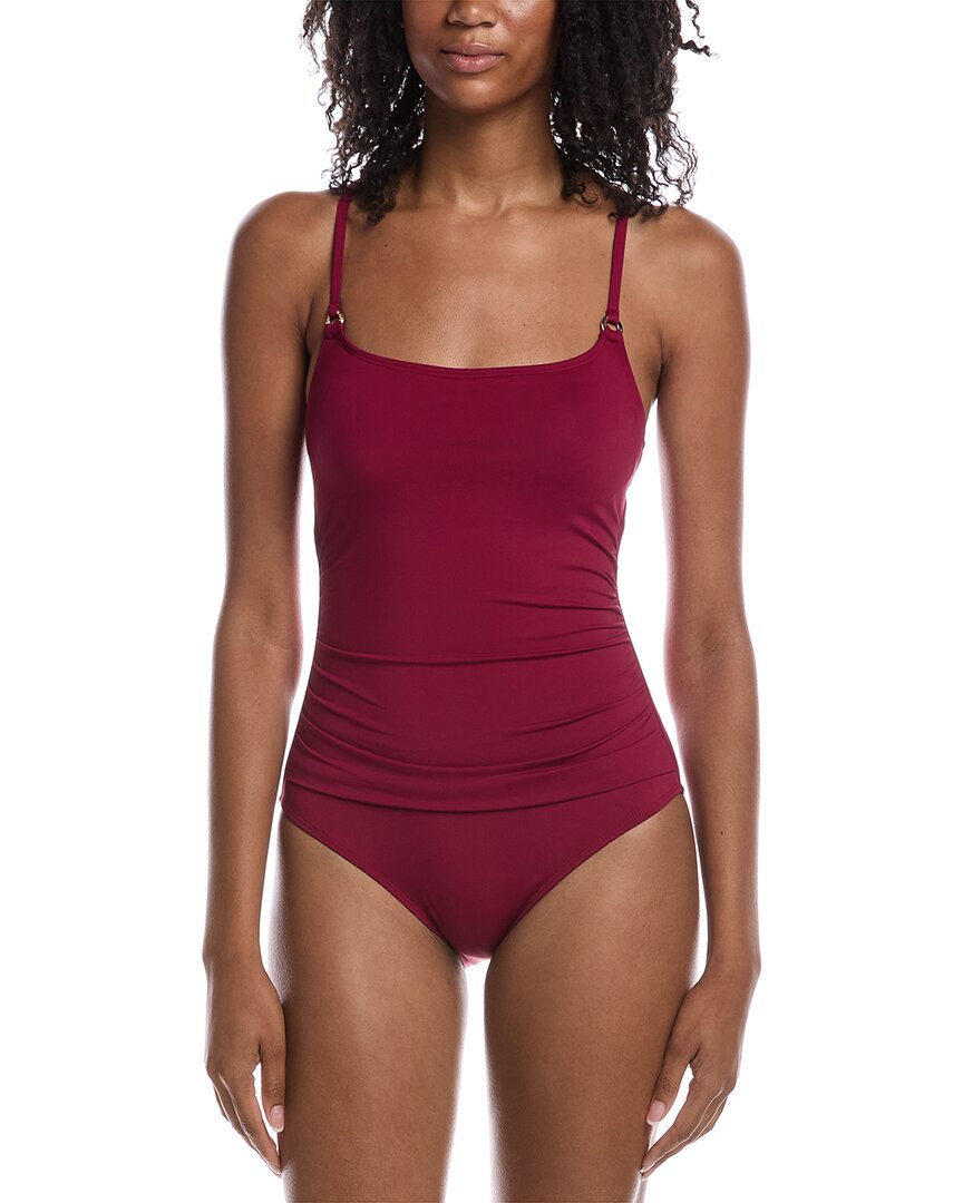 Anne Cole Anne Cole Shirred Mallot One-Piece