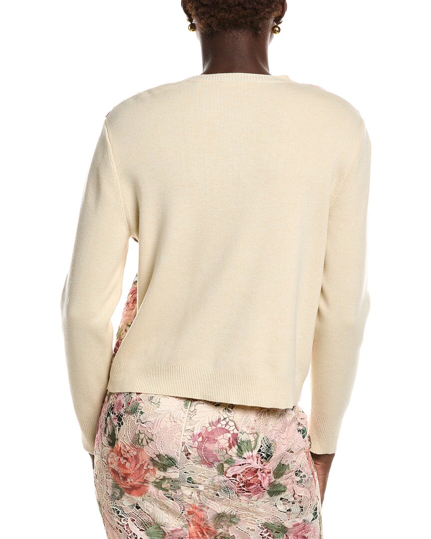 Ungaro Shani Printed Wool-Blend Sweater