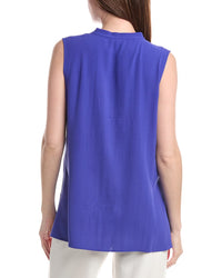 Eileen Fisher Mandarin Collar Shirt