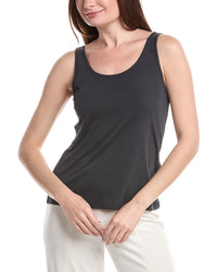 Eileen Fisher Silk Scoop Neck Slim Tank