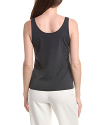 Eileen Fisher Silk Scoop Neck Slim Tank